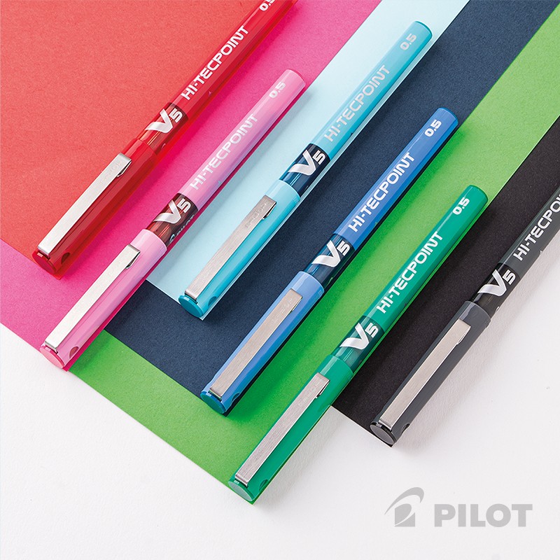 SET LÁPICES PILOT HI-TECPOINT V5 6 UN - 4