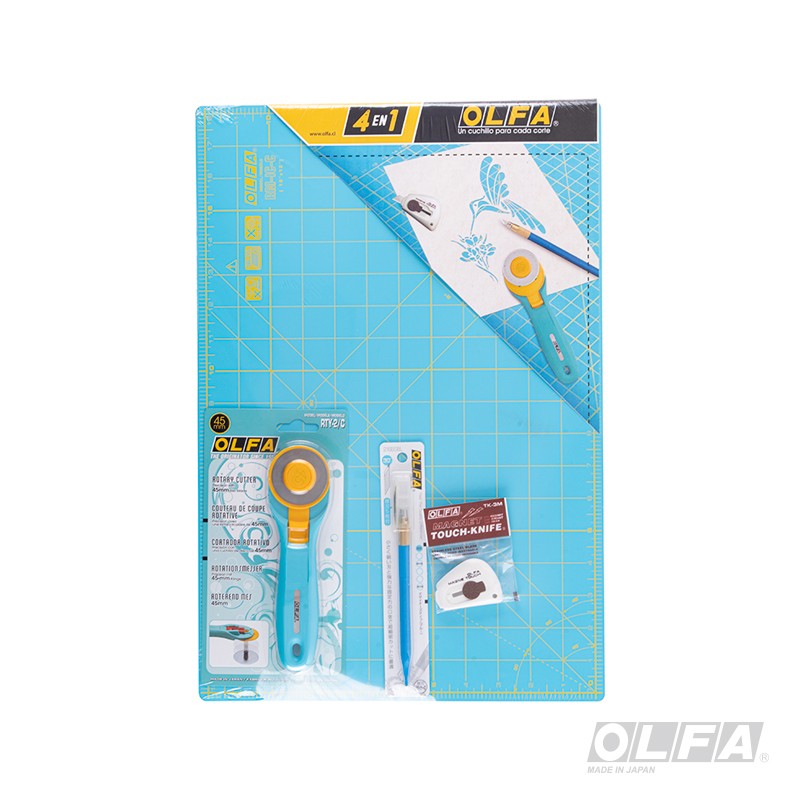 SET DE CORTE OLFA CELESTE - 2