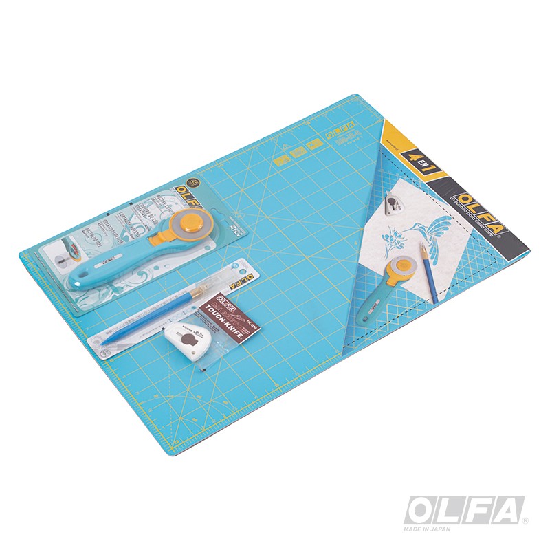 SET DE CORTE OLFA CELESTE - 4