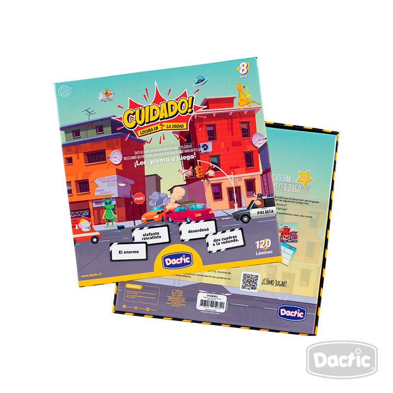 JUEGO DACTIC ¡CUIDADO! LOCURA EN LA CIUDAD - 3