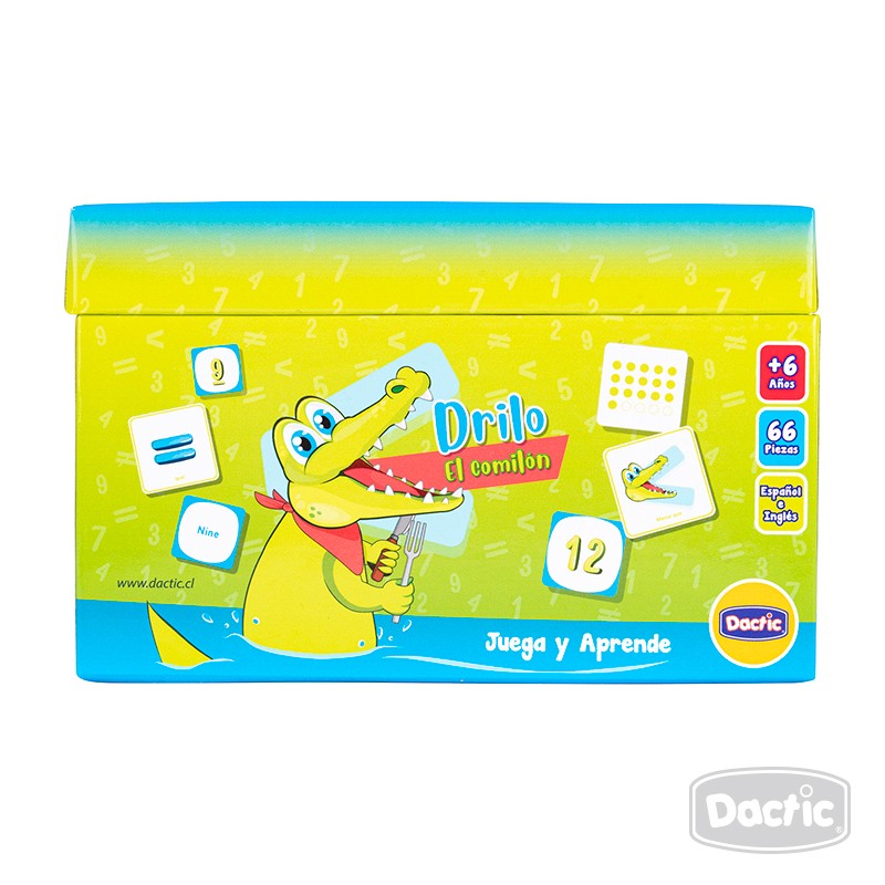 JUEGO DACTIC DRILO EL COMILON - 3