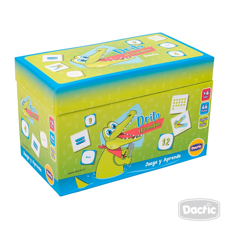 JUEGO DACTIC DRILO EL COMILON - 4