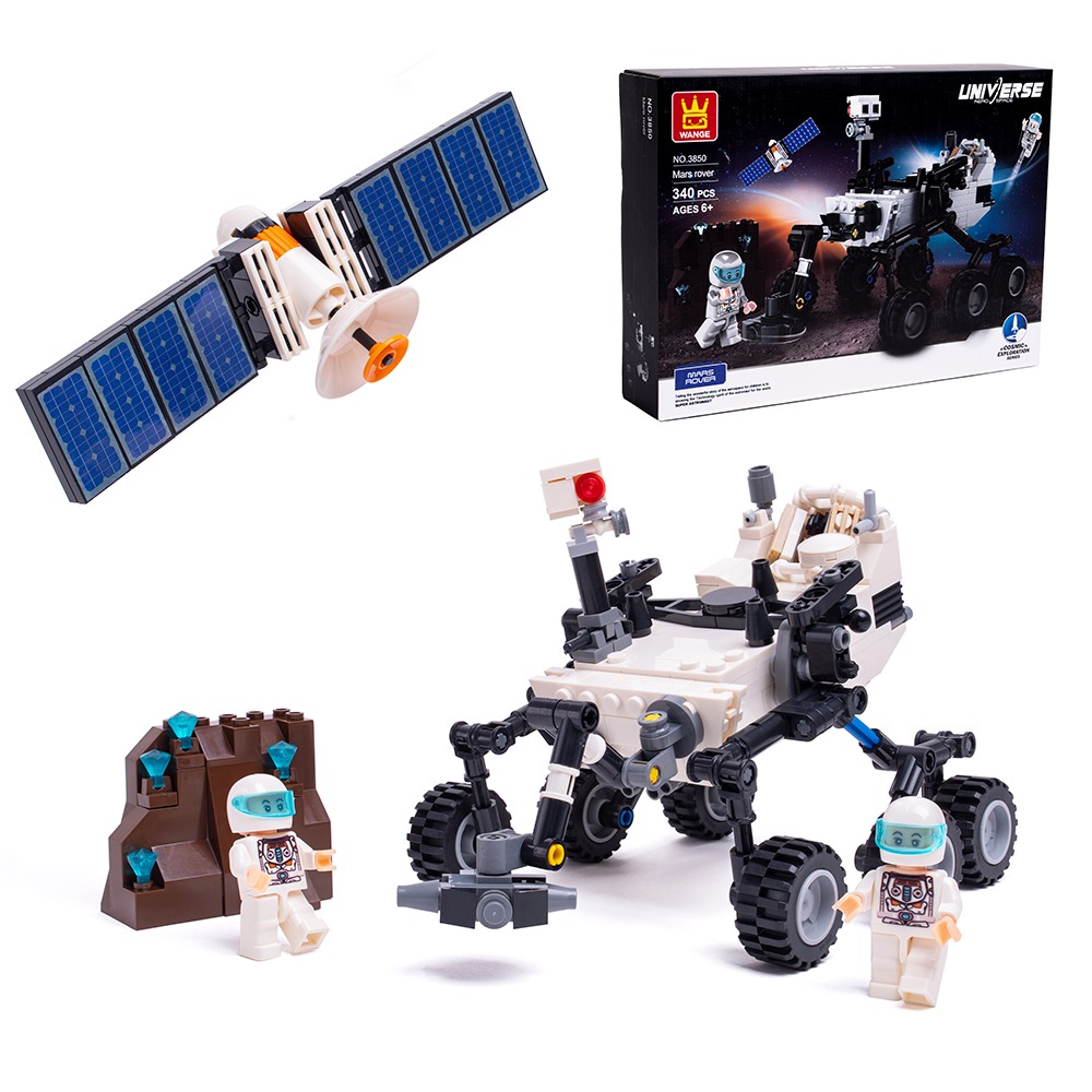 JUGUETE WANGE MULTICOLOR AUTO ESPACIAL ARMABLE - 2