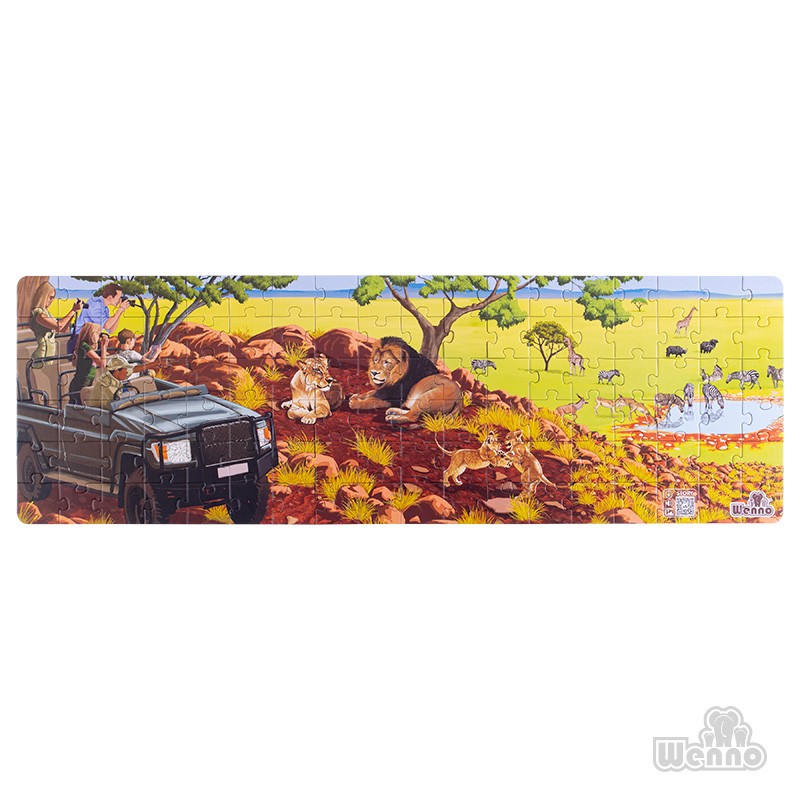 PUZZLE MULTICOLOR LEON 108 PIEZAS + FIGURAS - 3