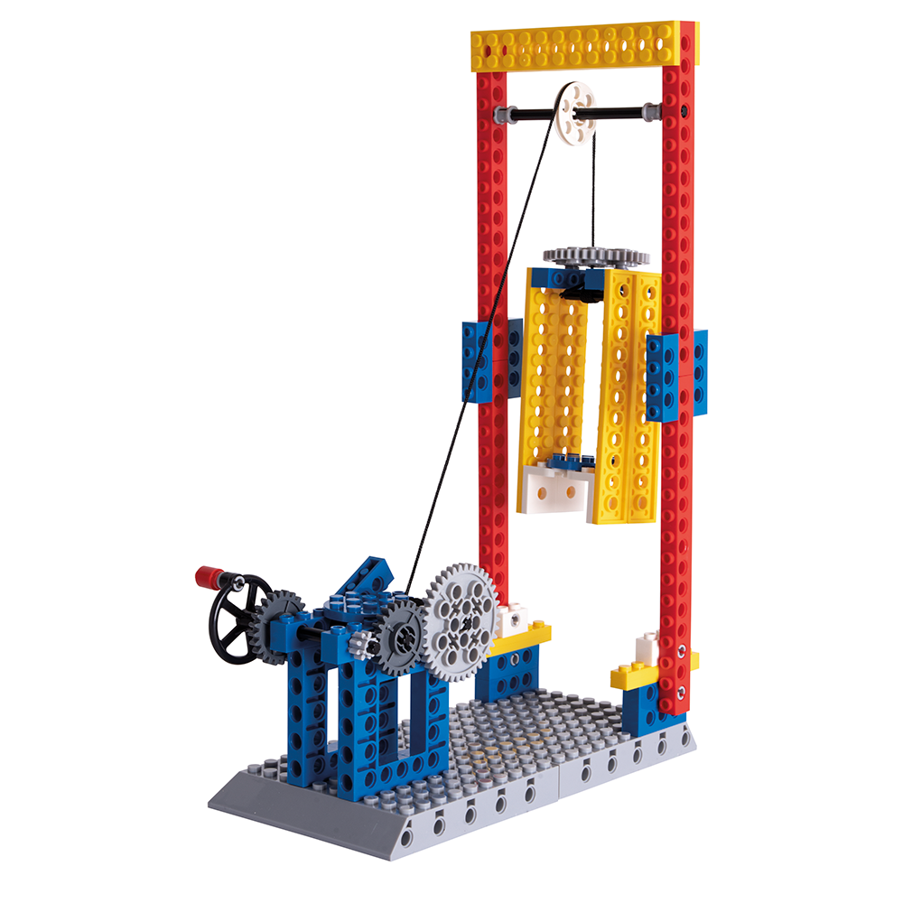 JUGUETE WANGE MULTICOLOR ASCENSOR ARMABLE - 1
