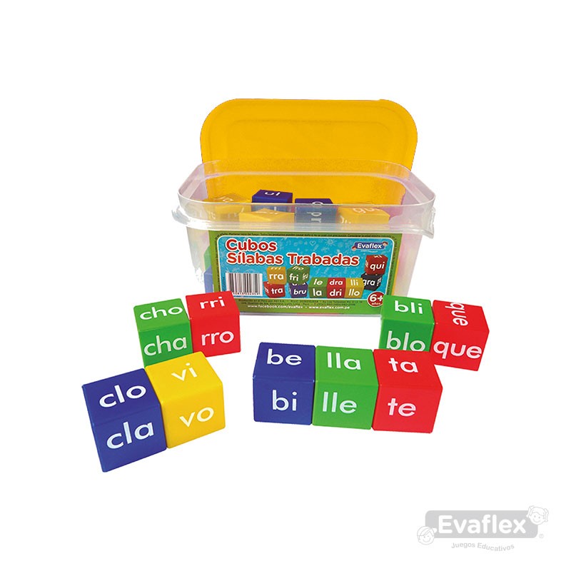 CUBOS DE SILABAS TRABADAS - 1