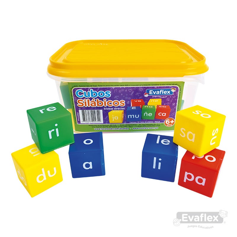CUBOS SILABICOS - 1