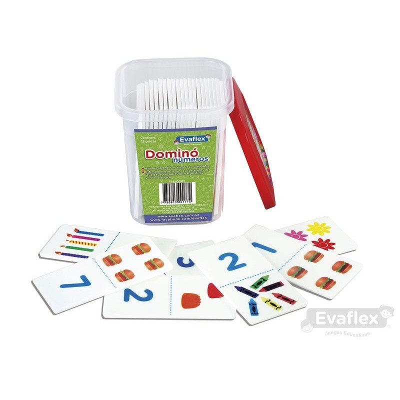 DOMINO DE NUMEROS - 1