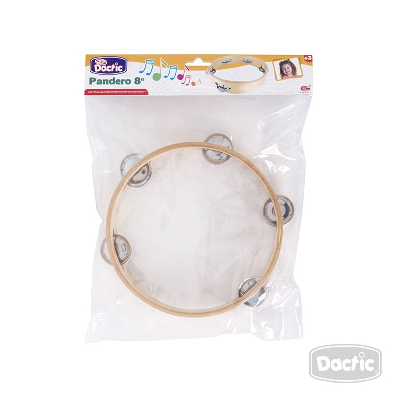 PANDERO DACTIC 8' MULTICOLOR - 3