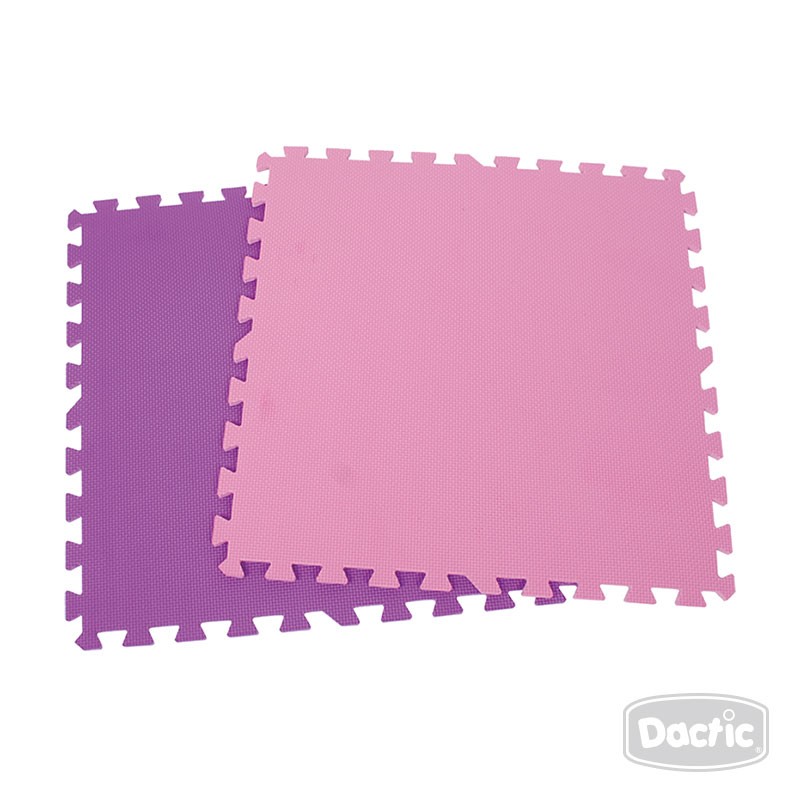 SET DACTIC ALFOMBRAS ROSADO MORADO - 1