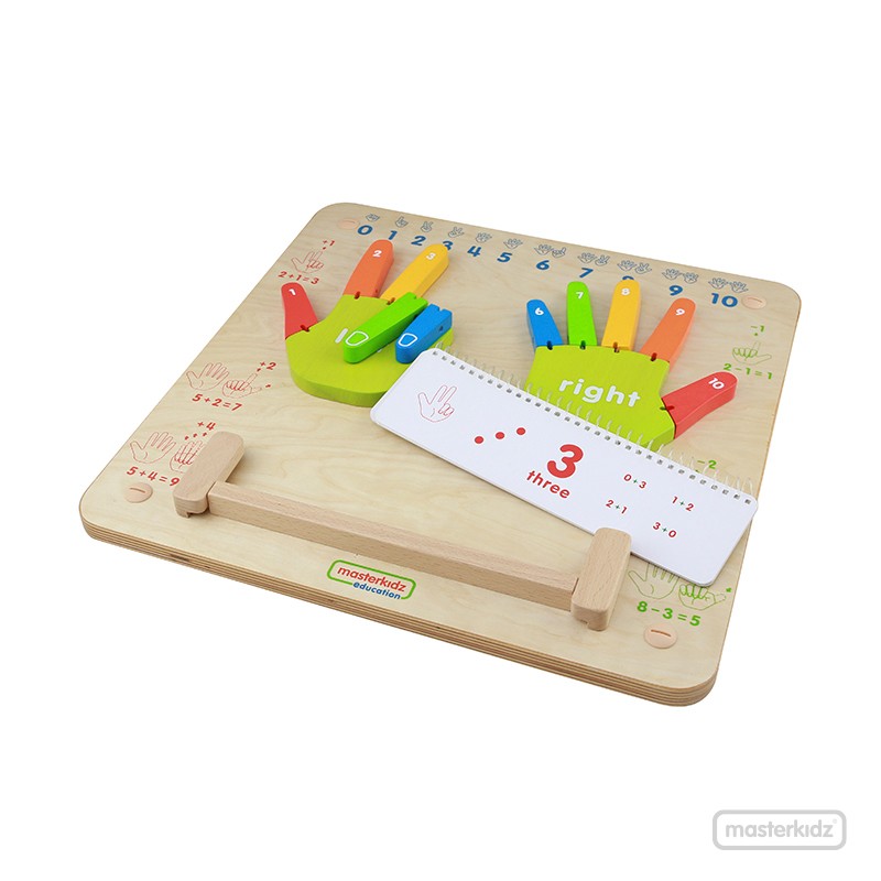 TABLERO MASTERKIDS PARED CUENTA DEDOS MULTICOLOR - 3
