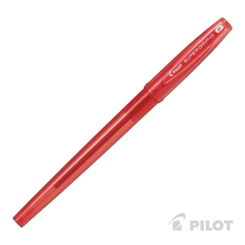 LÁPIZ PASTA PILOT SUPER GRIP G 0.7 ROJO - 1