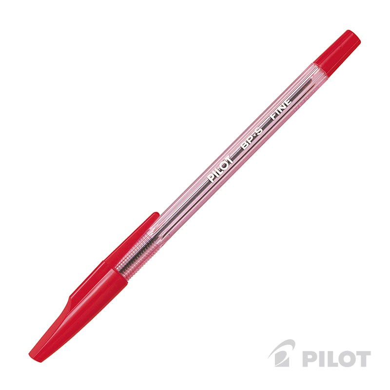 LÁPIZ PASTA PILOT BPS 07 ROJO - 1