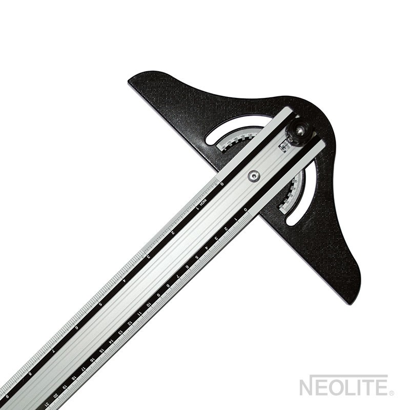 REGLA T NEOLITE 75 CM DE ALUMINIO 60CM - 1