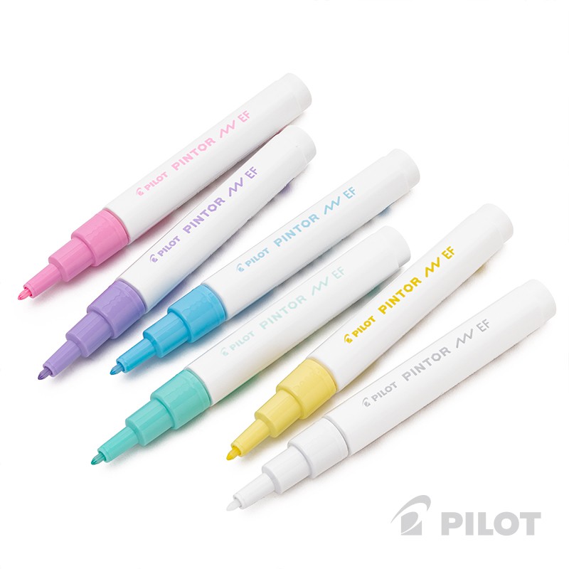 SET PINTOR PILOT COLORES PASTELES PUNTA EXTRA FINA - 2