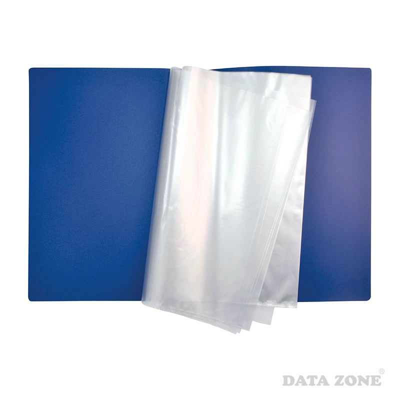 CARPETA A4 DATAZONE 30 FUNDAS AZUL - 2