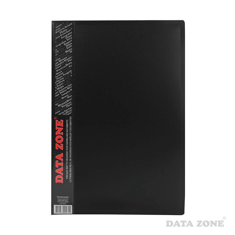CARPETA DATAZONE OFICIO 20 FUNDAS NEGRO - 1
