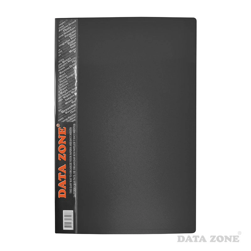 CARPETA DATAZONE OFICIO 40 FUNDAS NEGRO - 1