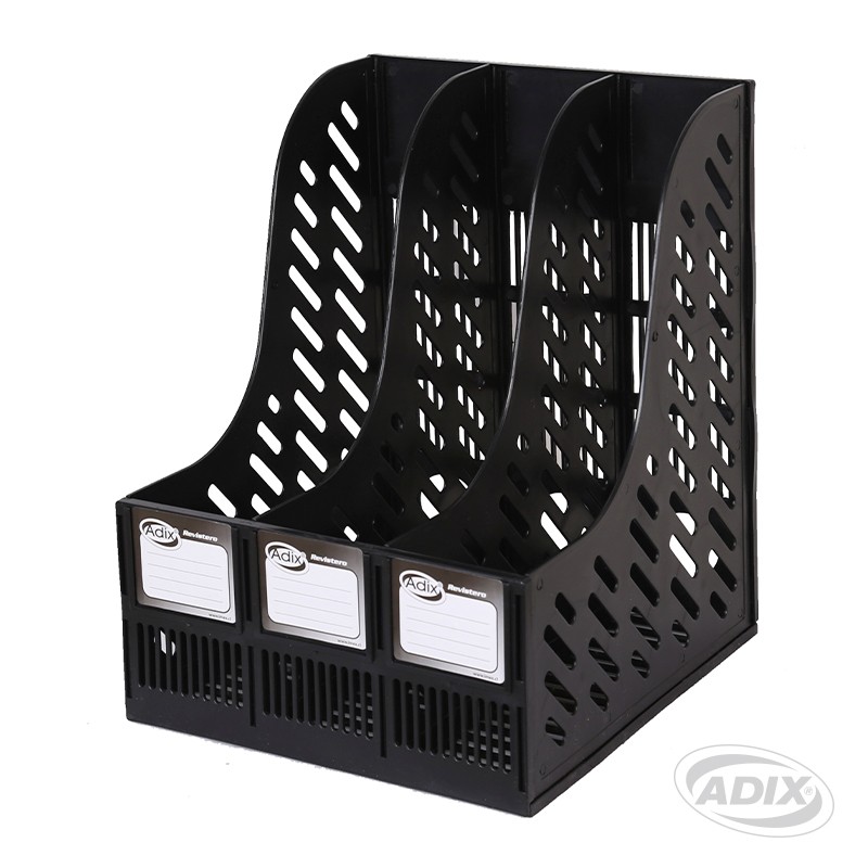 REVISTERO ADIX PLASTICO TRIPLE NEGRO - 1