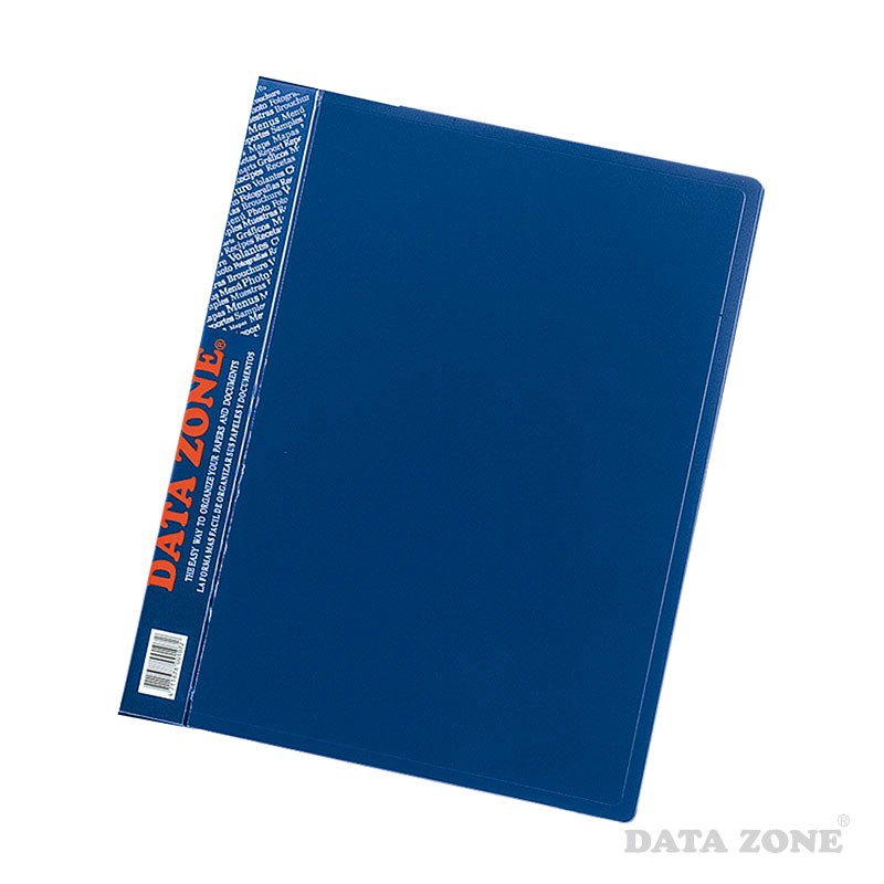 CARPETA A4 DATAZONE 40 FUNDAS AZUL - 1