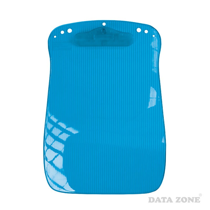 ANOTADOR CON APRETADOR DATAZONE A4 TRASLUCIDO AZUL - 1