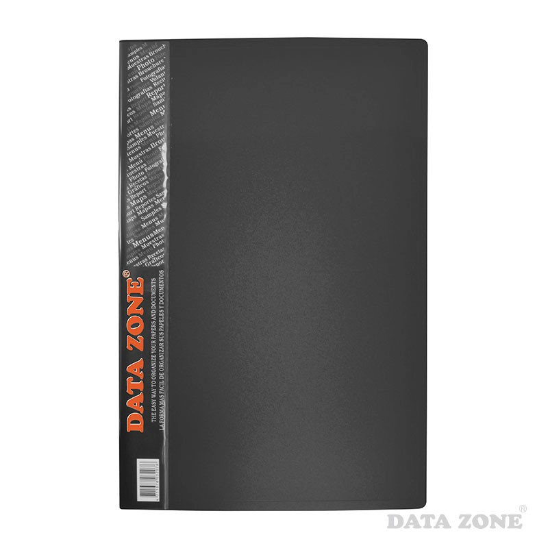 CARPETA DATAZONE OFICIO 60 FUNDAS NEGRO - 1