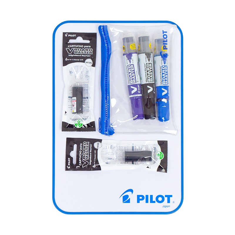 SET PIZARRAS Y MARCADORES PILOT - 1