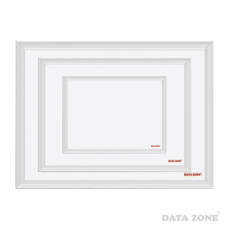 PIZARRA DATAZONE MAGNETICA SLIM PARA PARED MARCO ALUMINIO 60X90CM - 2