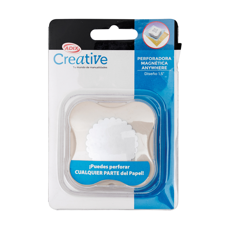 PERFORADORA CREATIVE ANYWHERE 1,5' CIRCULO ONDULADO - 4