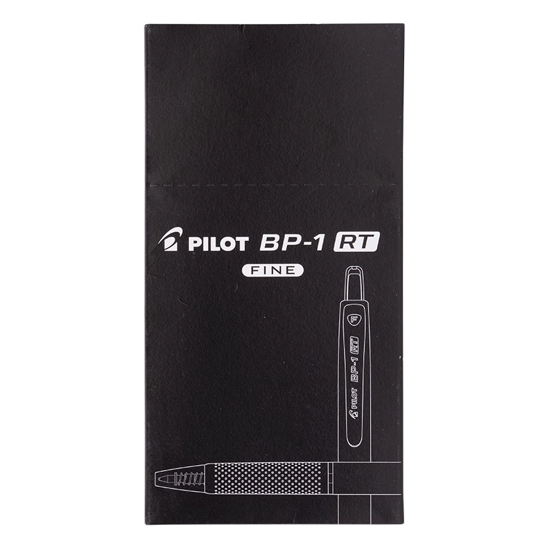 LÁPICES PASTA PILOT BP1 0.7 NEGRO 12 UN - 2