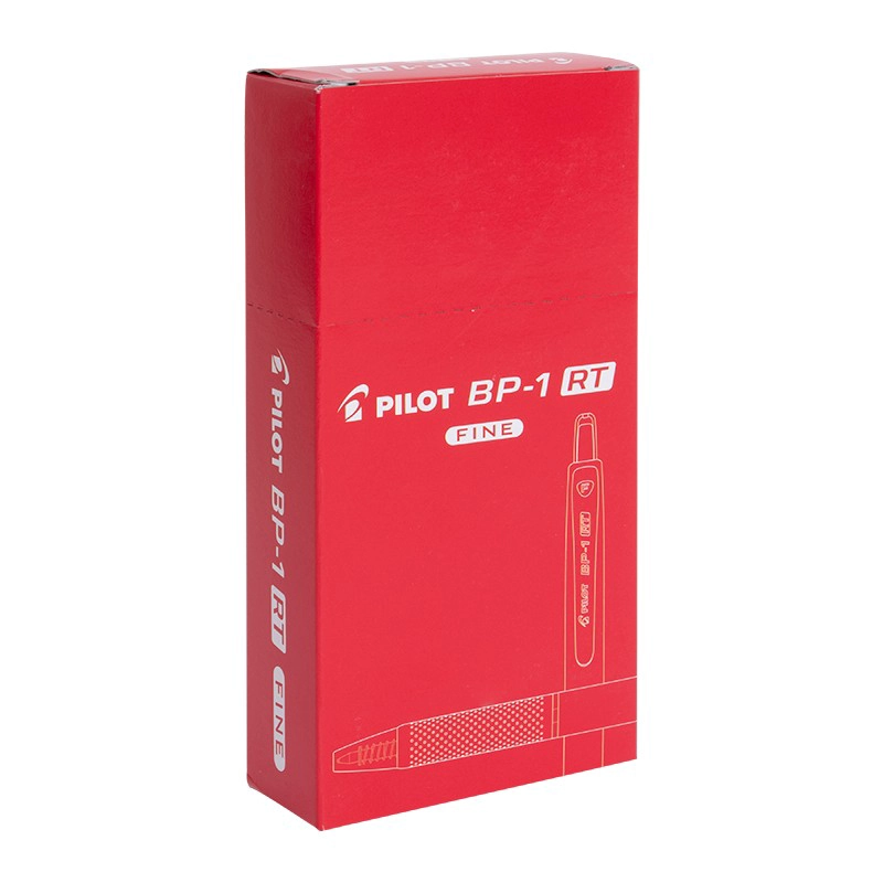 LÁPICES PASTA PILOT BP1 0.7 ROJO 12 UD - 3