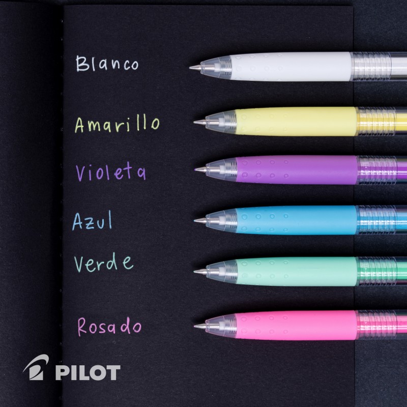 LAPICEROS PILOT POP'LOL PASTEL 6 COLORES - 3
