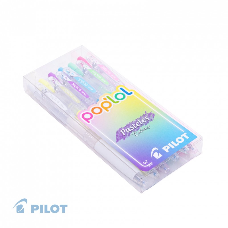 LAPICEROS PILOT POP'LOL PASTEL 6 COLORES - 4