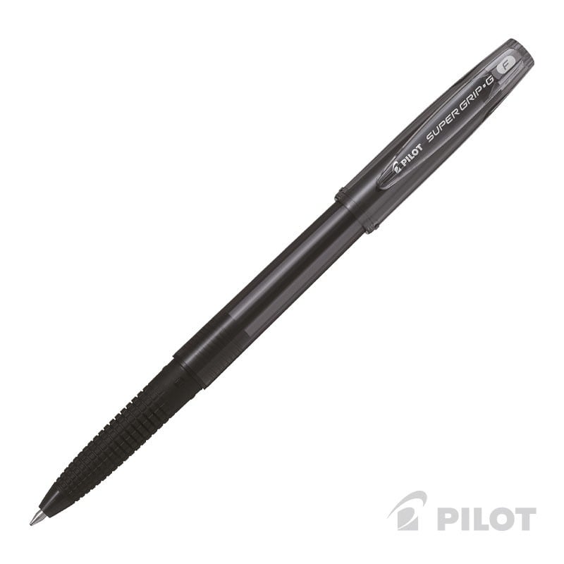 LÁPIZ PASTA PILOT SUPER GRIP G 0.7 NEGRO - 1