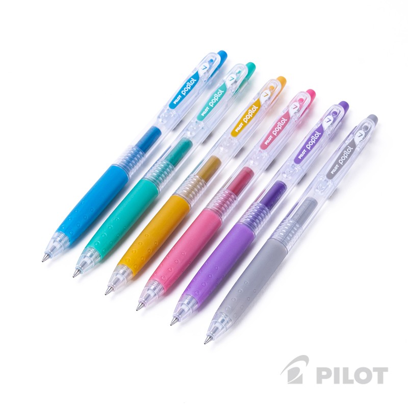 LAPICEROS PILOT POP'LOL METALICOS 6 COLORES - 2