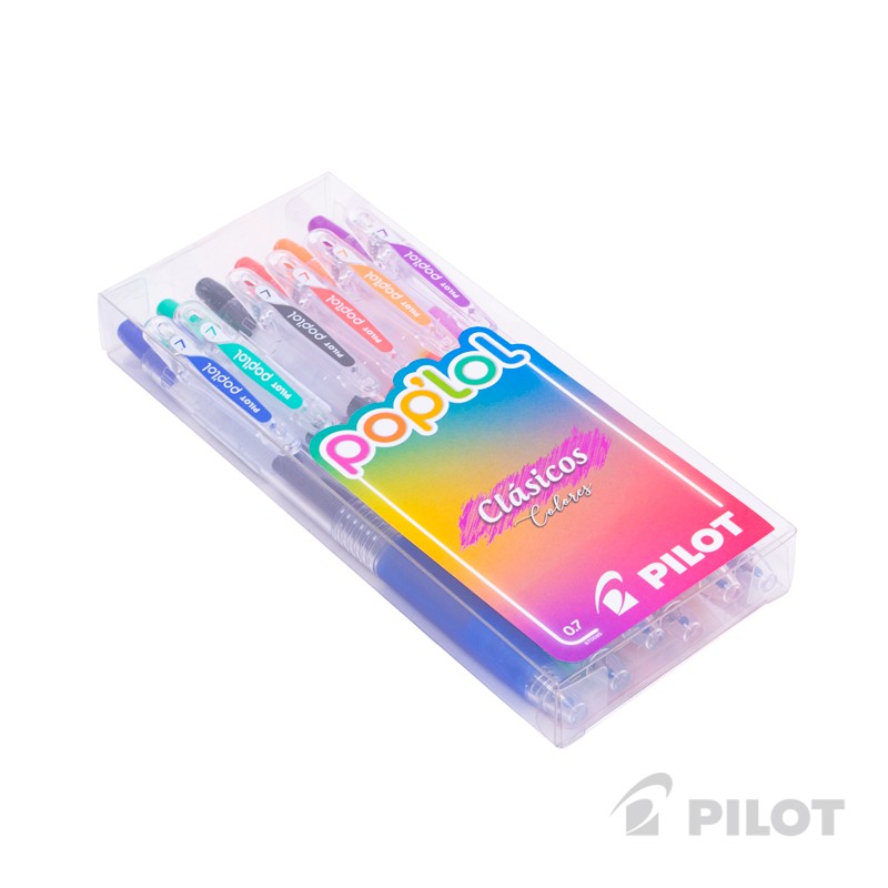 LAPICEROS PILOT POP'LOL CLASICOS 6 COLORES - 3