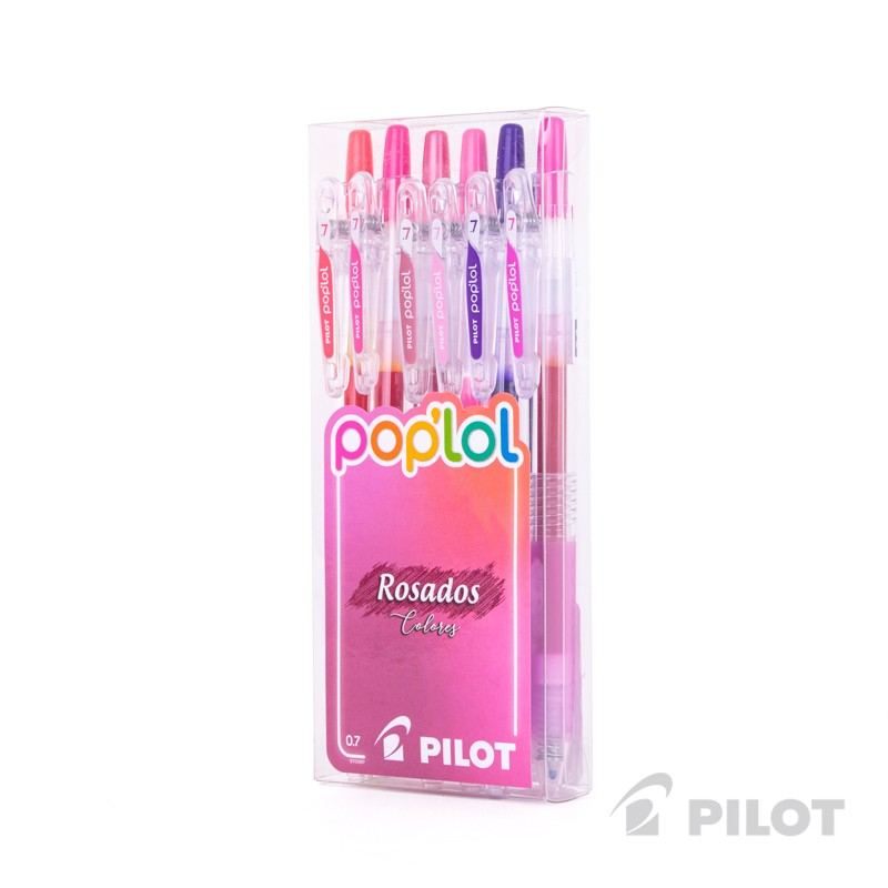 LAPICEROS PILOT POP'LOL ROSA 6 COLORES - 4
