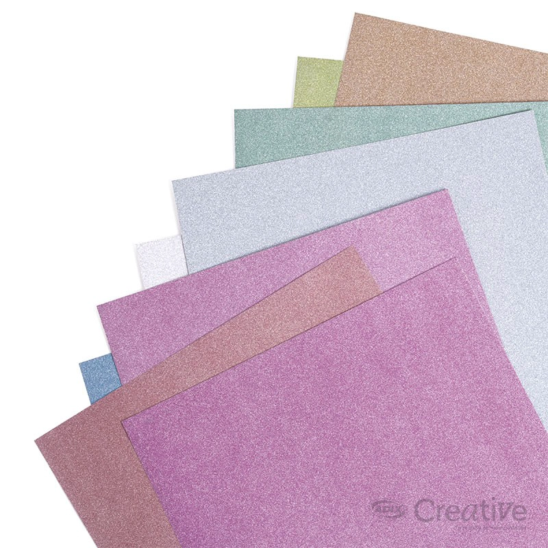 BLOCK DE CARTULINA CREATIVE BLOCK CARTULINA CON GLITTER - 3