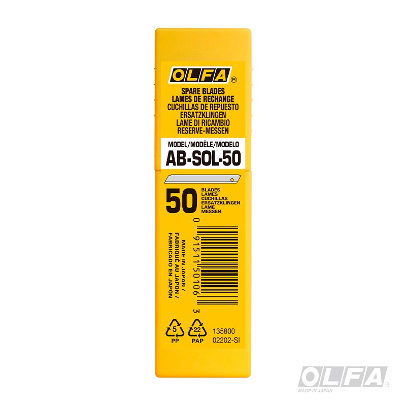 REPUESTO OLFA UNIVERSAL NO FRAGMENTABLE - 2