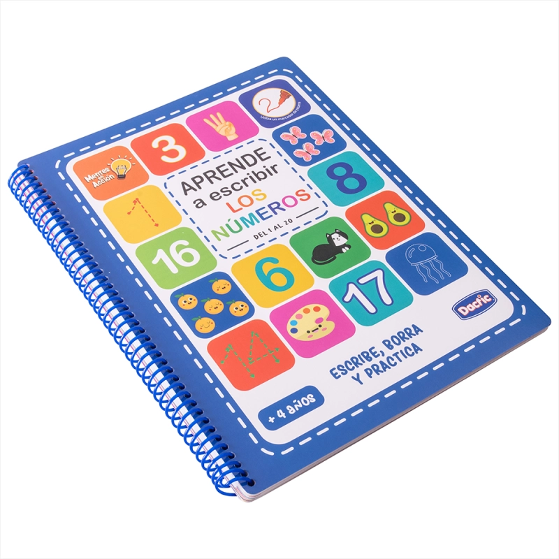 LIBRO DACTIC APRENDE A ESCRIBIR LOS NÚMEROS - 1