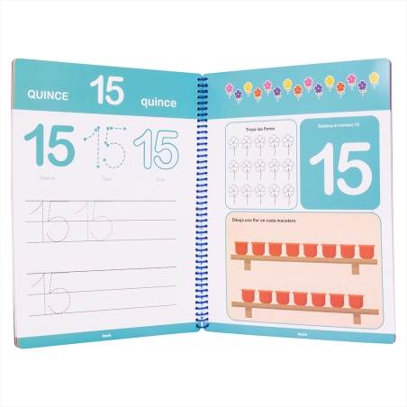 LIBRO DACTIC APRENDE A ESCRIBIR LOS NÚMEROS - 3