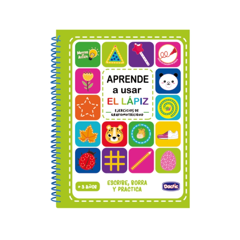 LIBRO DACTIC APRENDE A USAR EL LÁPIZ - 1