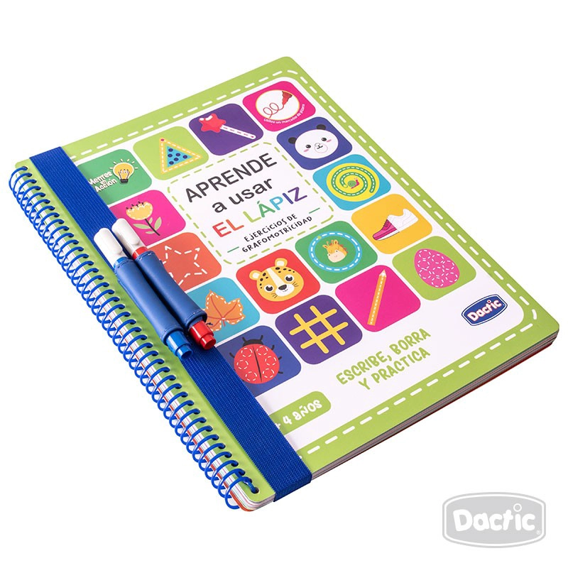 LIBRO DACTIC APRENDE A USAR EL LÁPIZ - 4