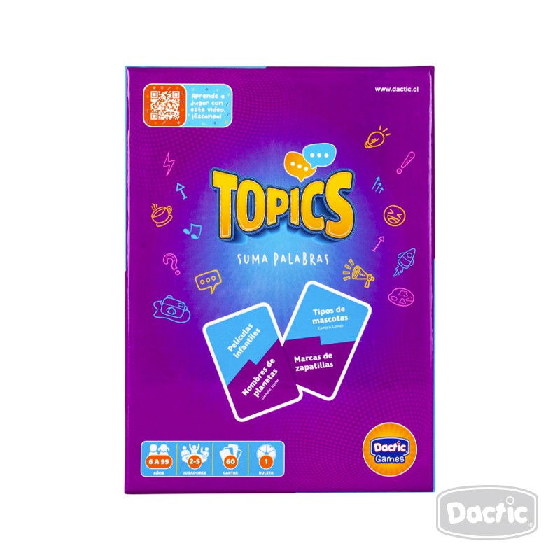 JUEGO DACTIC TOPICS - 1