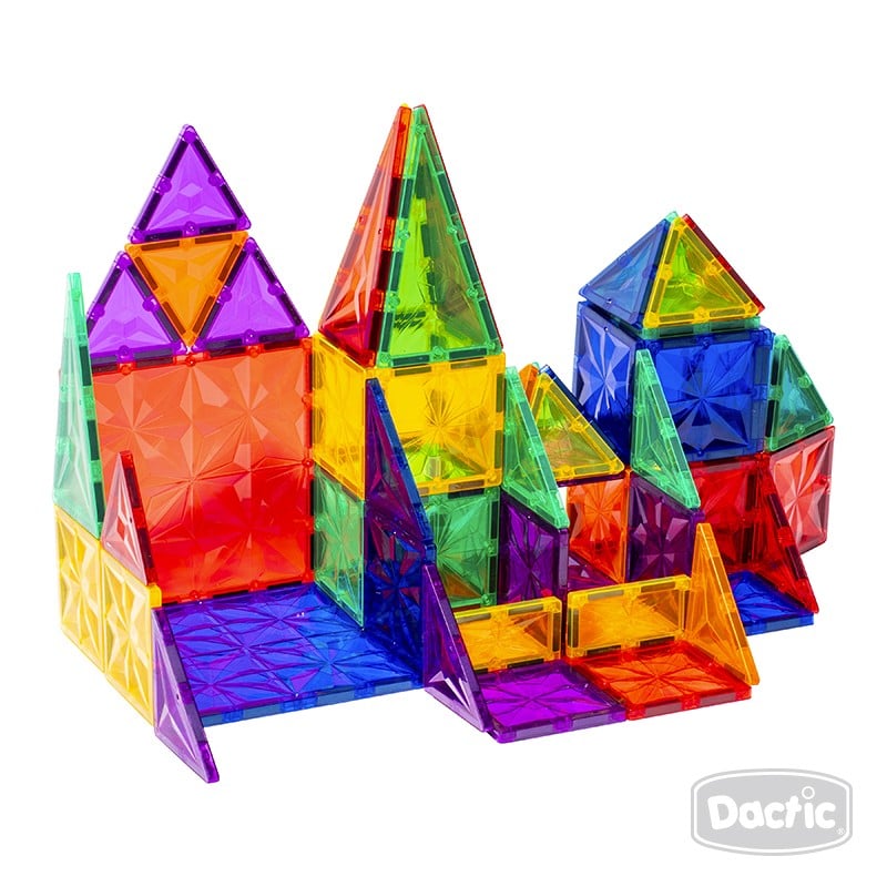 JUGUETE DACTIC PIEZA GEOMÉTRICA MAGNÉTICA 3D 100U MAG-FRIEND - 1