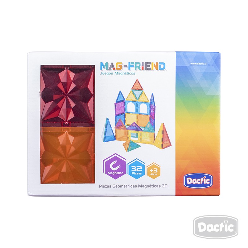 JUGUETE DACTIC PIEZA GEOMÉTRICA MAGNÉTICA 3D 32U MAG-FRIEND - 5
