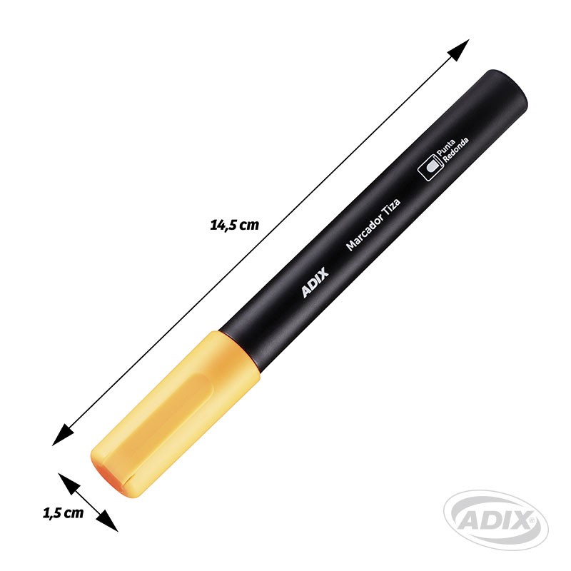 MARCADOR TIZA ADIX NARANJO - 2