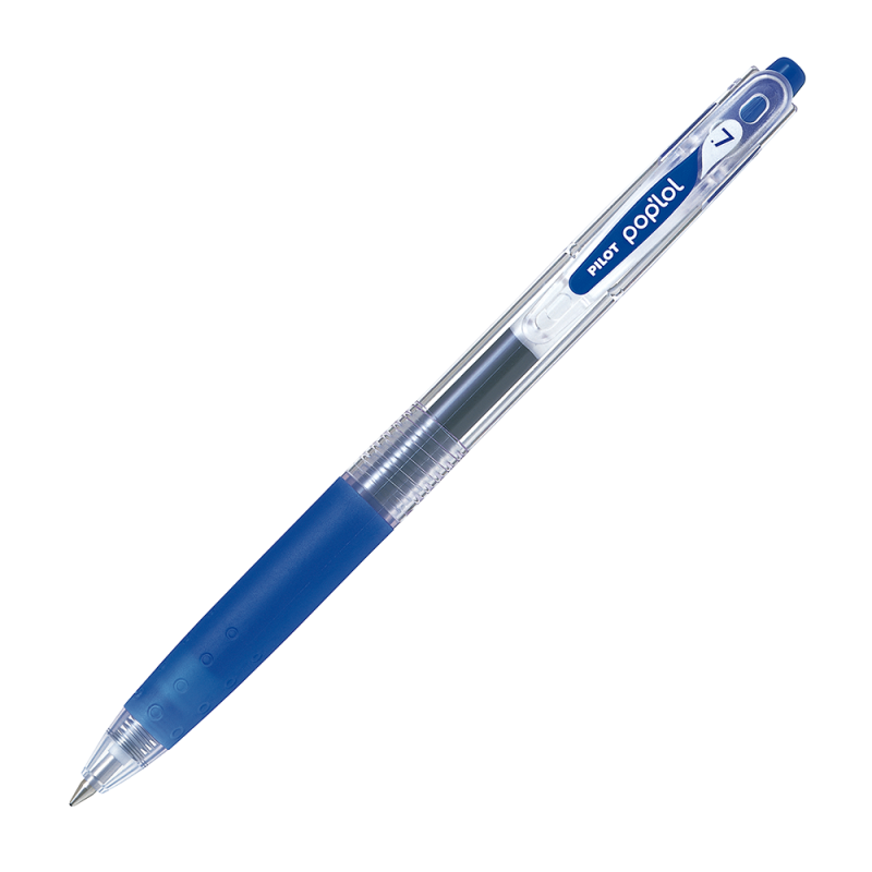 12 UN. LAPIZ GEL POP´LOL AZUL 0.7 MM. - 1