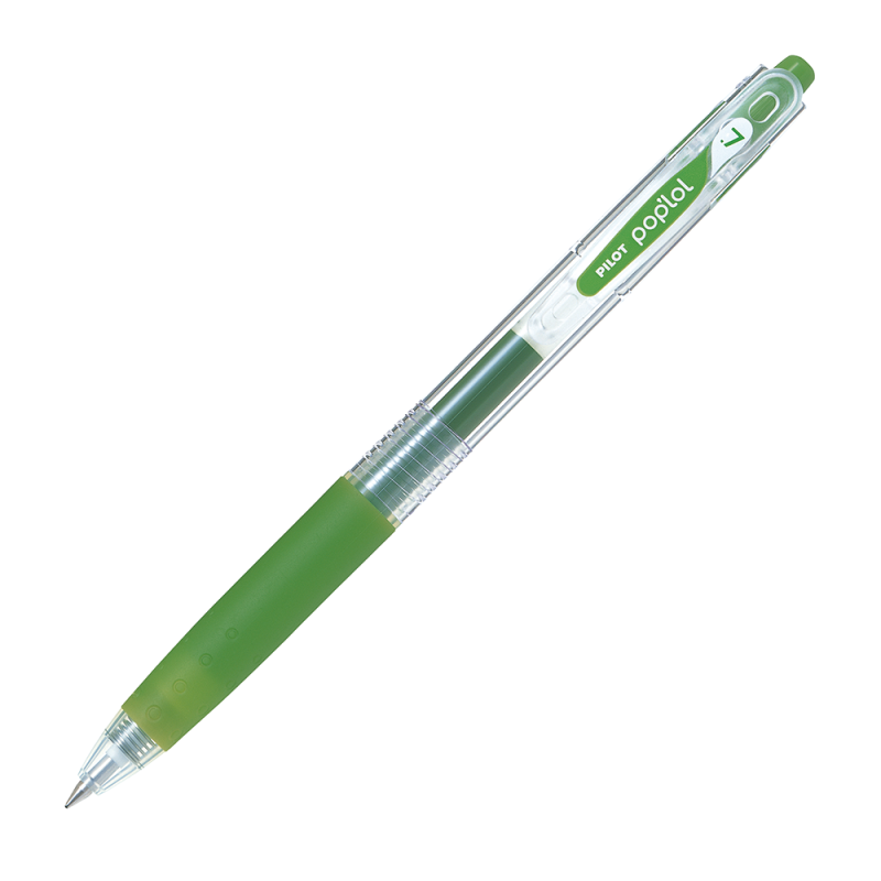 12 UN. LAPIZ GEL POP´LOL VERDE MANZANA 0.7 MM. - 1