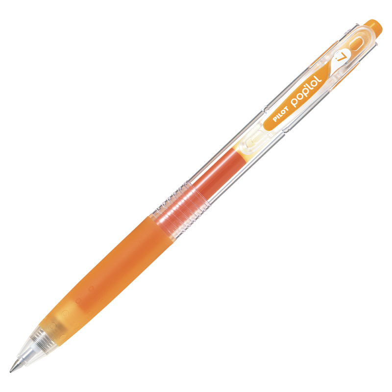 12 UN. LAPIZ GEL POP´LOL NARANJO DAMASCO 0.7 MM. - 1